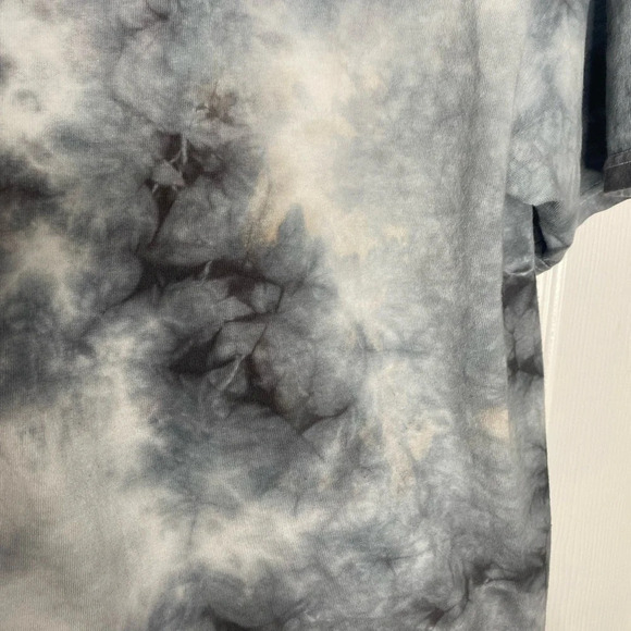 PINK FLOYD Band Graphic Cropped T-Shirt Size Medium Tye Dye - Picture 5 of 5